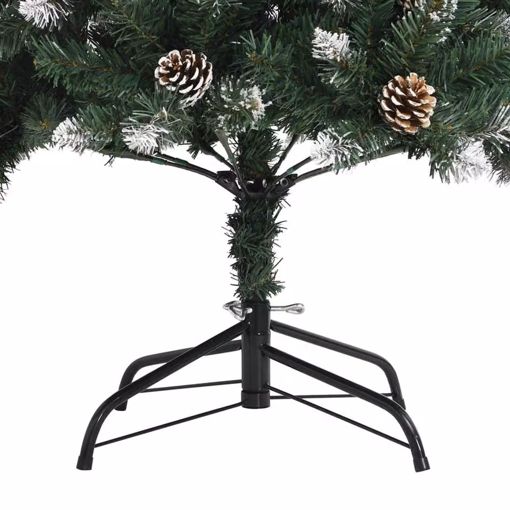 Berkfield Home Artificial Christmas Tree with Stand, Green, Height: 210 cm – 6