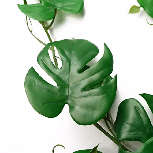 Leaf 180cm Artificial Hanging Trailing Monstera Plant in Green – 2