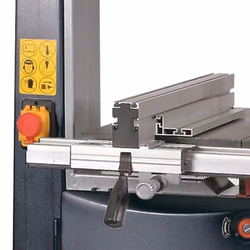 SIP 14 inch Benchtop Wood Bandsaw with Grey Cast Steel Tilt Table, 1500W, 230V, 235mm Cutting Height – 4
