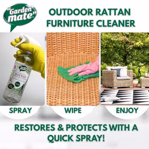 Garden Mate Rattan Furniture Cleaner 500ml Transparent – 3