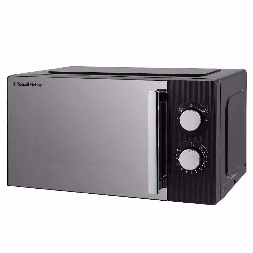 Russell Hobbs Eden 17L Manual Solo Microwave with 5 Power Levels, RHMM725, Black – 2