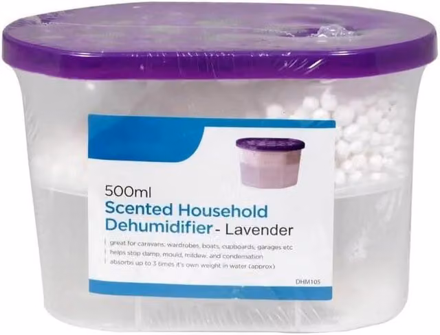 Marco Paul Lavender Scented Disposable Dehumidifier in Clear – 1
