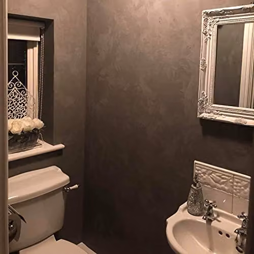Vintro Concrete Effect Dispersion Paint in Dark Grey, 2.5L – 2