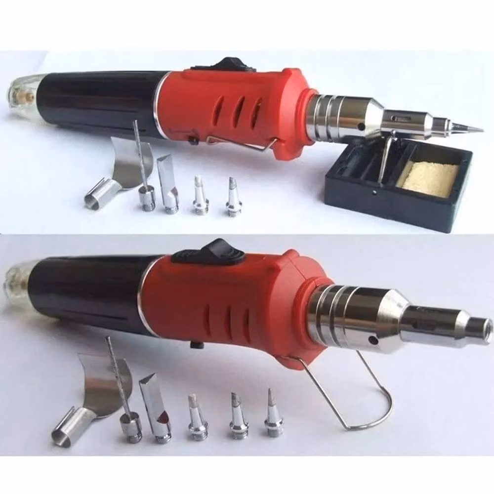Kelvenix Cordless Auto Ignition Butane Gas Soldering Iron Kit in Black – 4