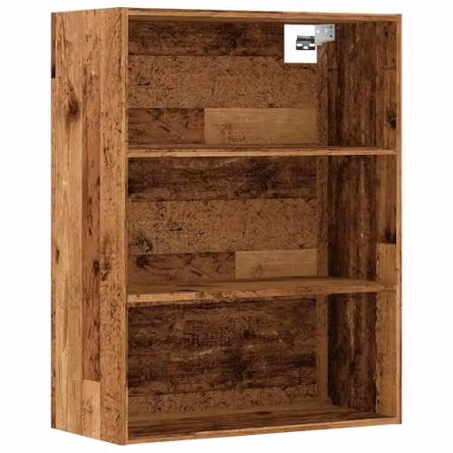 vidaXL Vintage Hanging Wall Cabinet in Brown, W/D/H: 69.5 x 32.5 x 90 cm