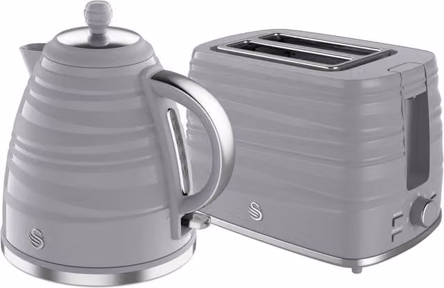 Swan Symphony Plastic Kitchen Set in Grey