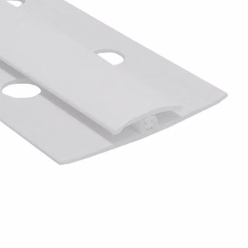 AM Clad Antimicrobial PVC Hygiene Cladding Two Part Division Bar, White, 3m