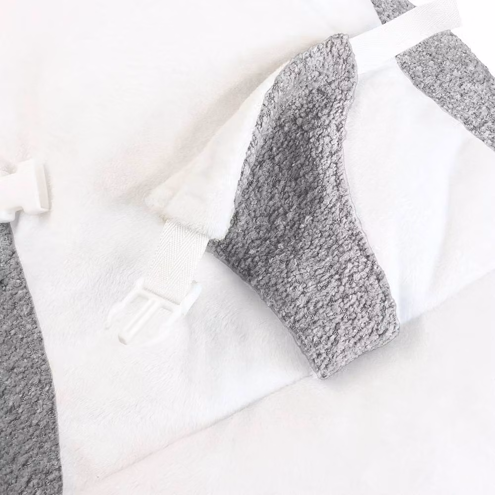 rucomfy Snug Gaga Baby Bean Bag, Soft and Supportive Newborn Seat, Grey – 2