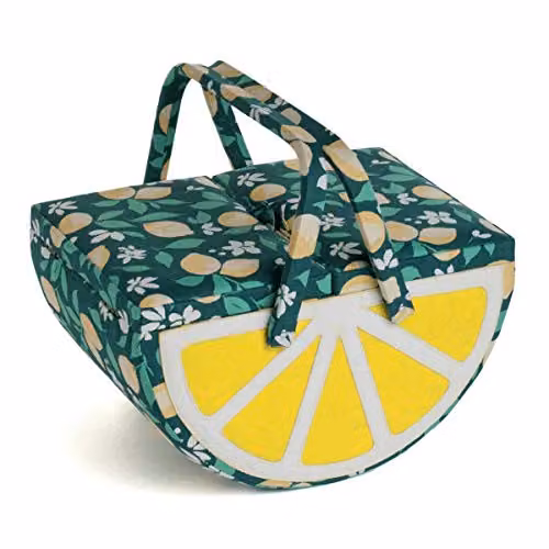 Hobby Gift Sewing Box in Pink Lemonade Fabric