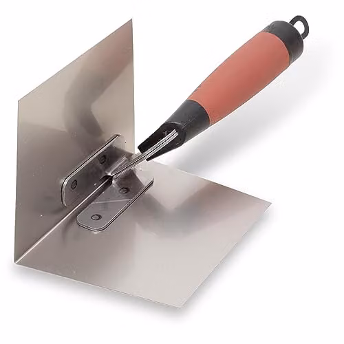 Marshalltown M24D Silver Stainless Steel Dry Wall Internal Corner Trowel – 1