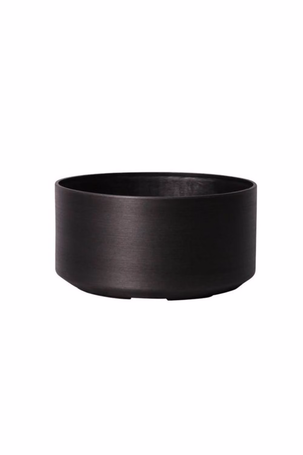 KDMD Dark Grey Metallic Look Plastic Low Bowl Planter Tub, Diameter: 42.5 cm – 2