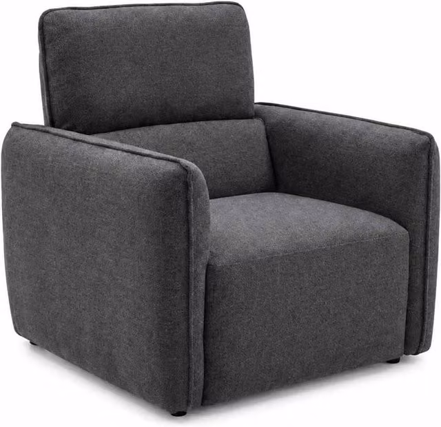 Furnishings For Less UK Ashcroft High Back Tub Armchair in Charcoal Grey Chenille Fabric