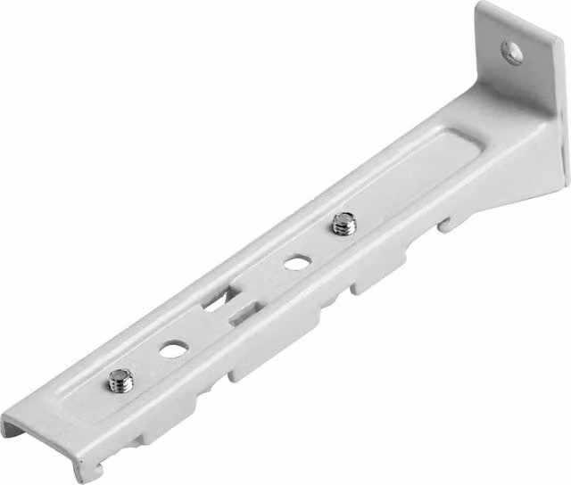 Terrys White Wall Mounted Curtain Track Bracket