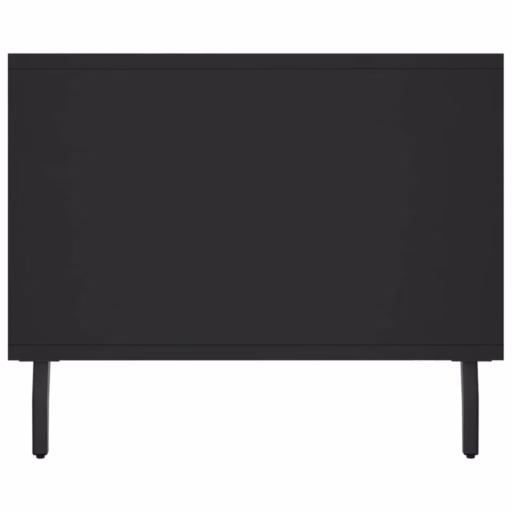 Berkfield Home Black Modern Rectangular Coffee Table W/D/H: 102 x 50 x 40 cm – 3