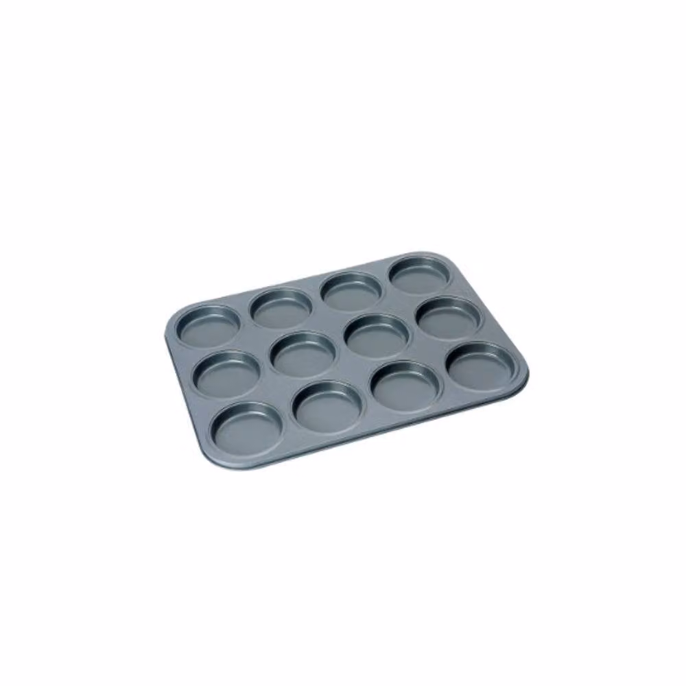 dexam Non-Stick 12 Cup Yorkshire Pudding Tin in Grey – 2