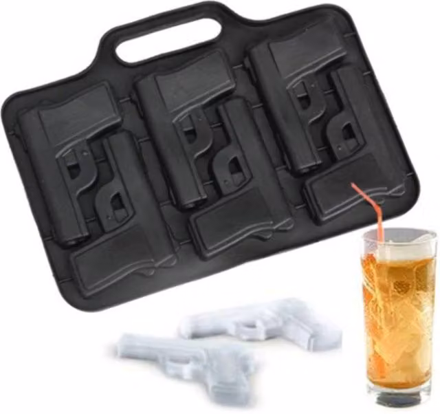 KDMD 3D DIY Silicone Ice Cube Mold Maker in Black – 1