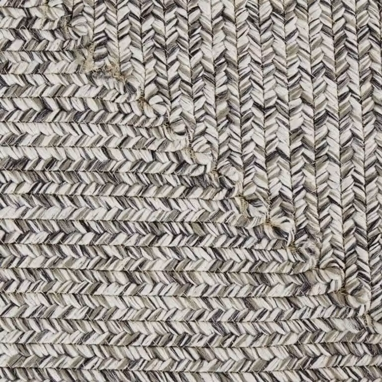 THE RUGS Trenzado Braided Indoor Outdoor Polypropylene Rug in Beige, W: 200 cm, D: 290 cm