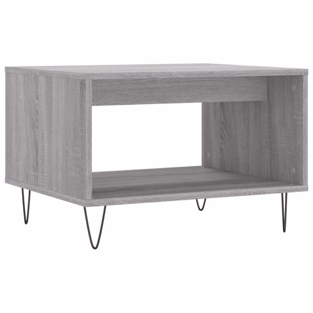 Berkfield Home Decorative Coffee Table in Grey Sonoma, W/D/H: 60 x 50 x 40 cm – 3