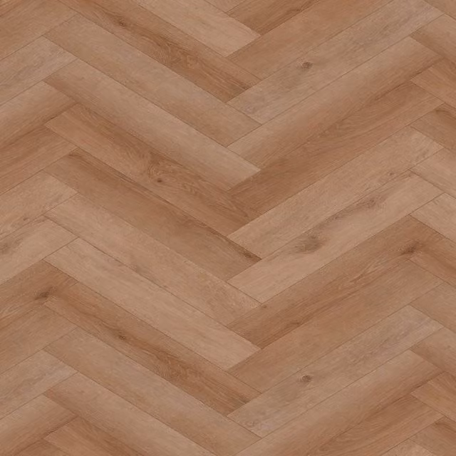 Vinyl Flooring UK Allora LH Light Bronze Wood Effect SPC Click Luxury Vinyl Tile Herringbone 8mm