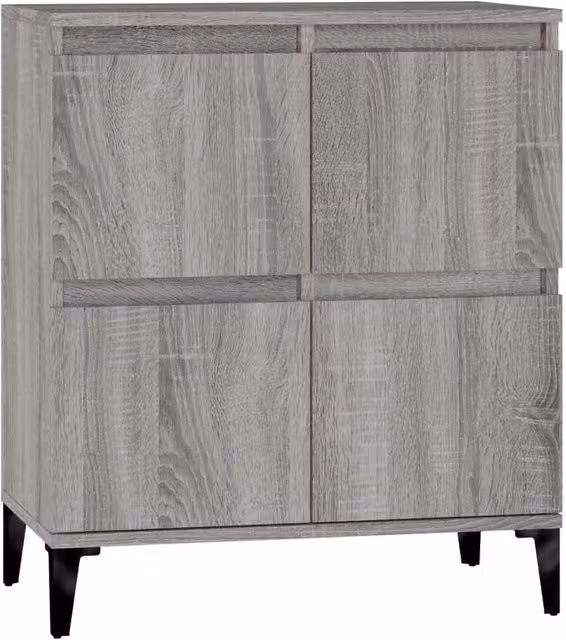 Berkfield Home Grey Sonoma Sideboard in Engineered Wood W/D/H: 60 x 35 x 70 cm – 1