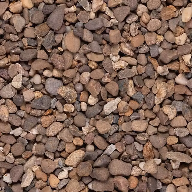 Simpa Natural Coarse Pea Gravel 20mm, Beige, 20kg Bag