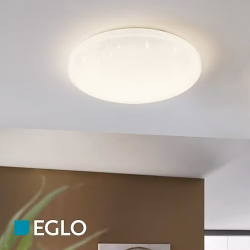 Eglo Pogliola-E Flush LED Ceiling Lamp in White – 2
