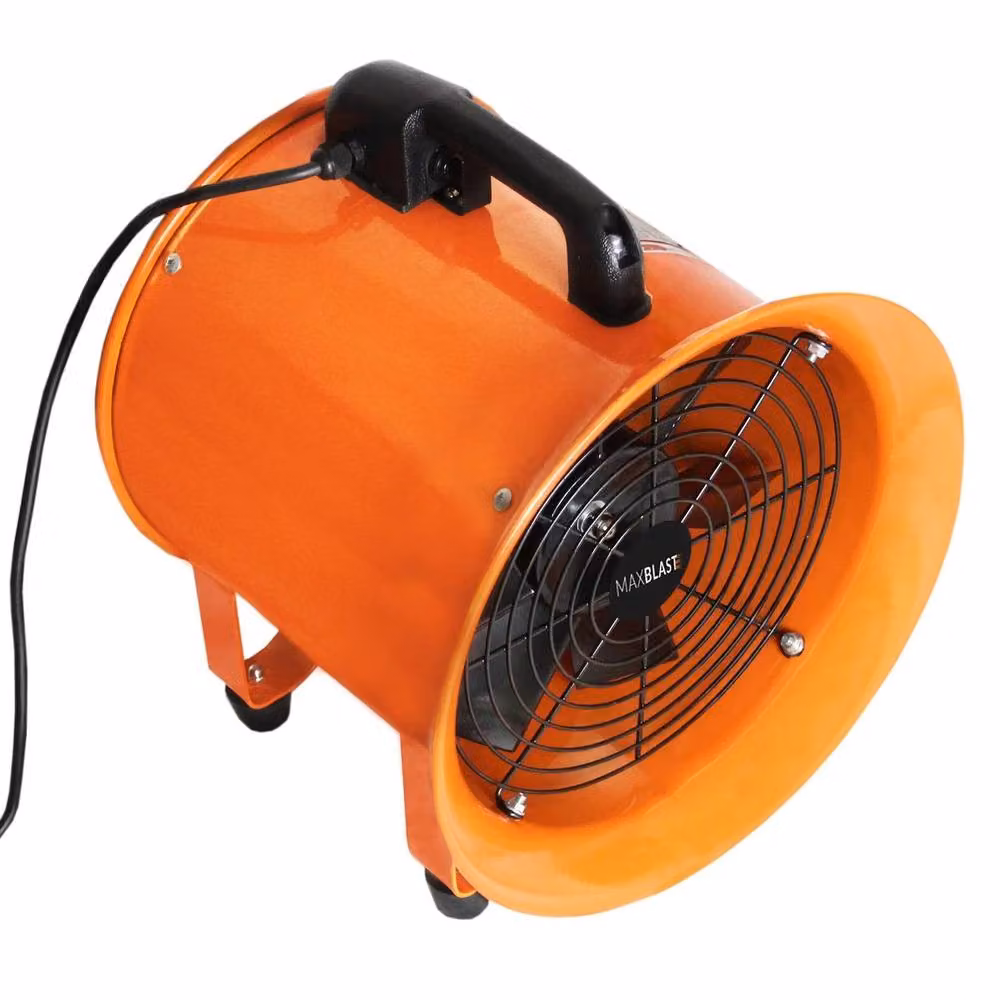 Monstershop MAXBLAST Dust Extractor 250mm 320W with 6m Duct, Orange – 2