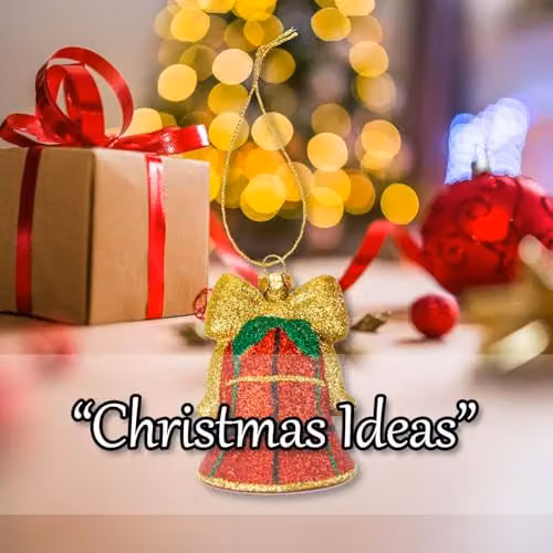 VFM e-Store Red Christmas Hanging Bell Pendant, H x W x D: 9.0 x 5.7 x 5.7 cm – 6