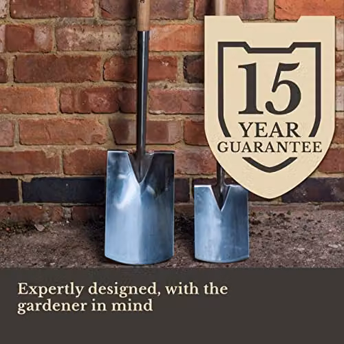 Kent & Stowe Garden Life Stainless Steel Digging Spade in Silver – 3