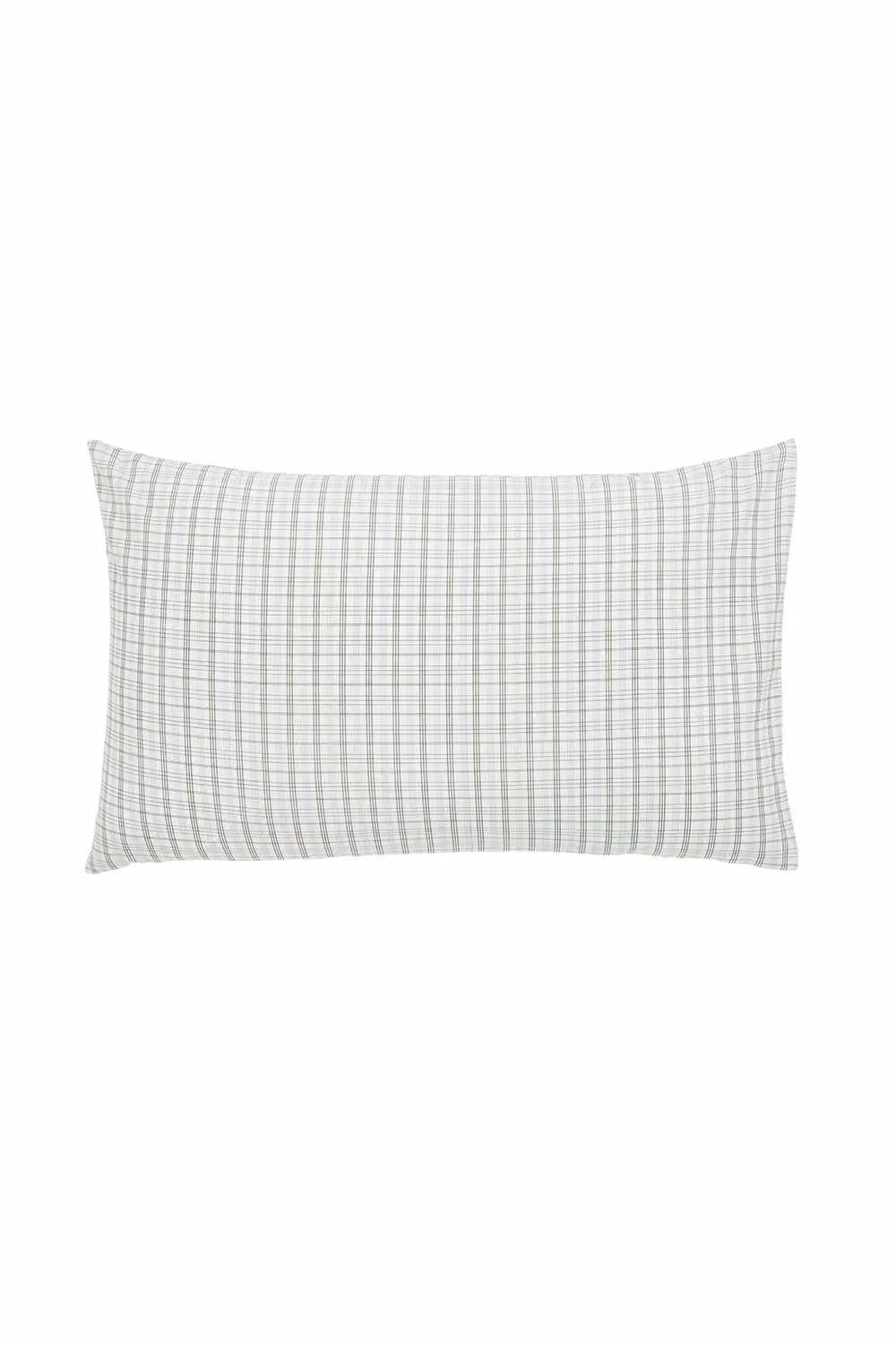 Helena Springfield Tranquil Check Reversible Duvet Cover and Pillowcase Set in Grey, W/D/H: 180 x 200 cm – 2