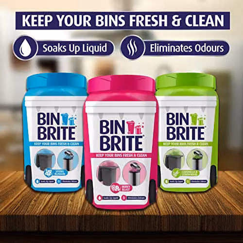 Bin Brite Odour Neutraliser Citronella and Lemongrass, 500 g – 2