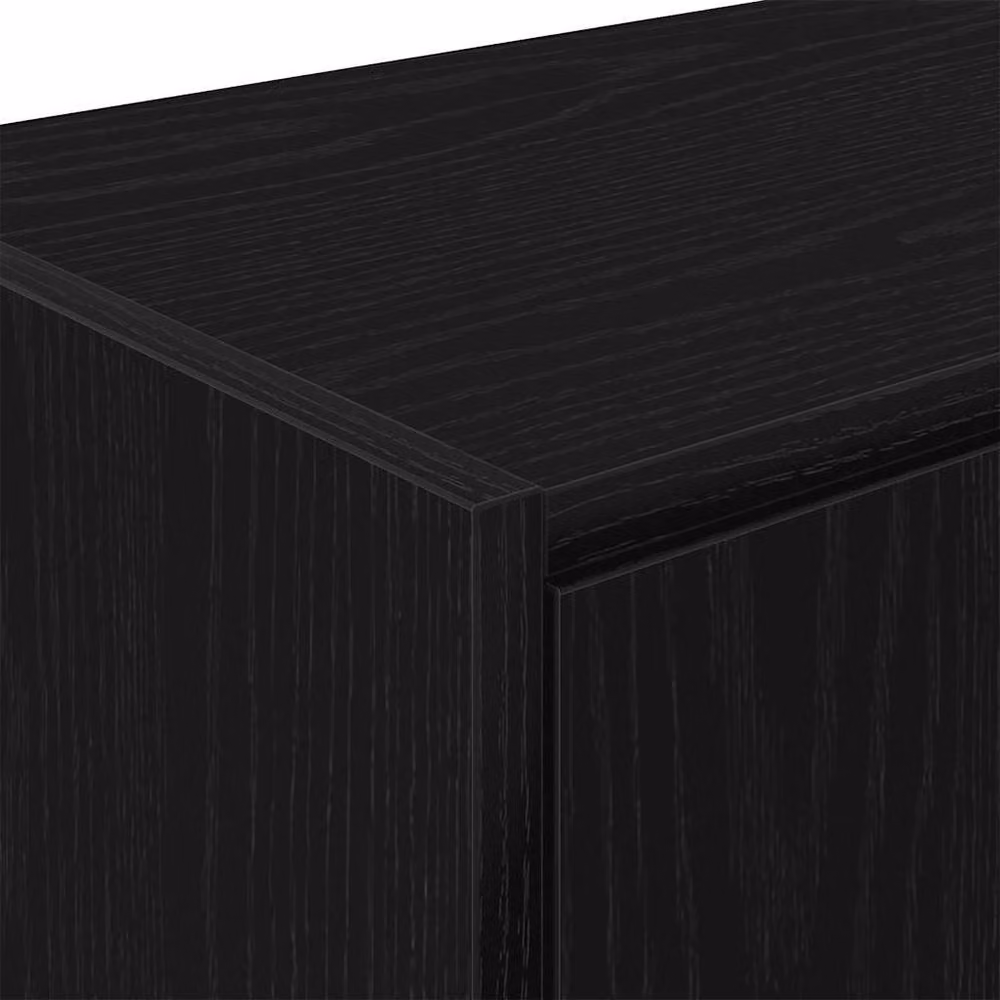 Berkfield Home Black Wall Mounted Garage Cabinet with Hinged Doors and Internal Shelves, W/D/H: 60 x 41 x 30 cm – 5