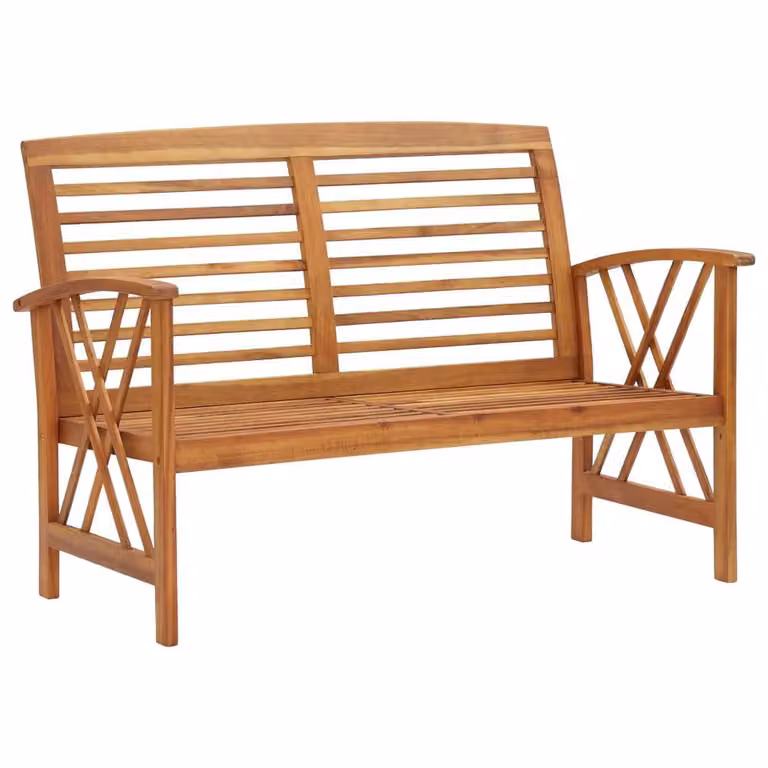 Berkfield Home 4 Piece Brown Acacia Wood Garden Lounge Set