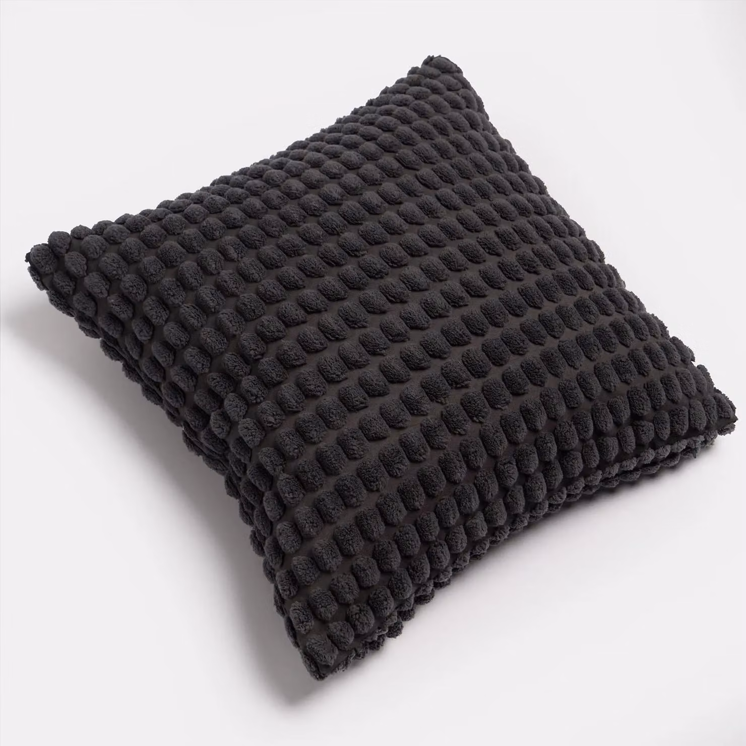 OHS 2 Pack Bobble Cushion Covers in Grey, W/D/H: 45 x 45 x 45 cm – 5