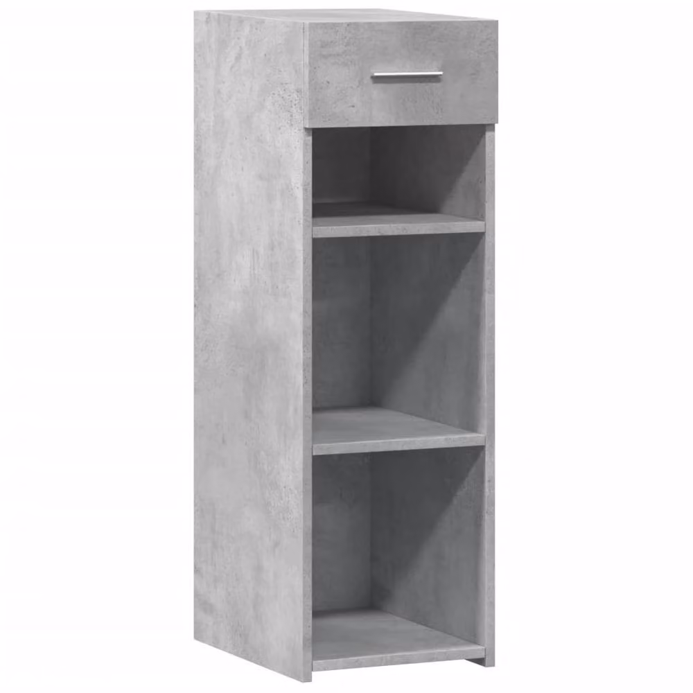 Berkfield Home Concrete Grey Sideboard in MDF, W/D/H: 30 x 42.5 x 93 cm – 2