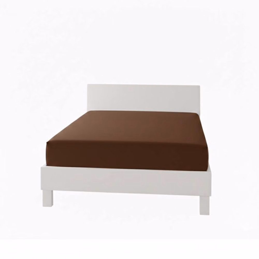 Snug City King Size Polycotton Extra Deep Fitted Sheet in Brown, Depth: 40 cm – 2