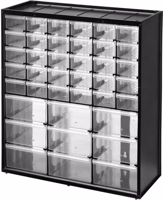 Stanley Multipurpose Tool Organiser in Black, W/D/H: 44.5 x 39.0 x 36.5 cm – 1