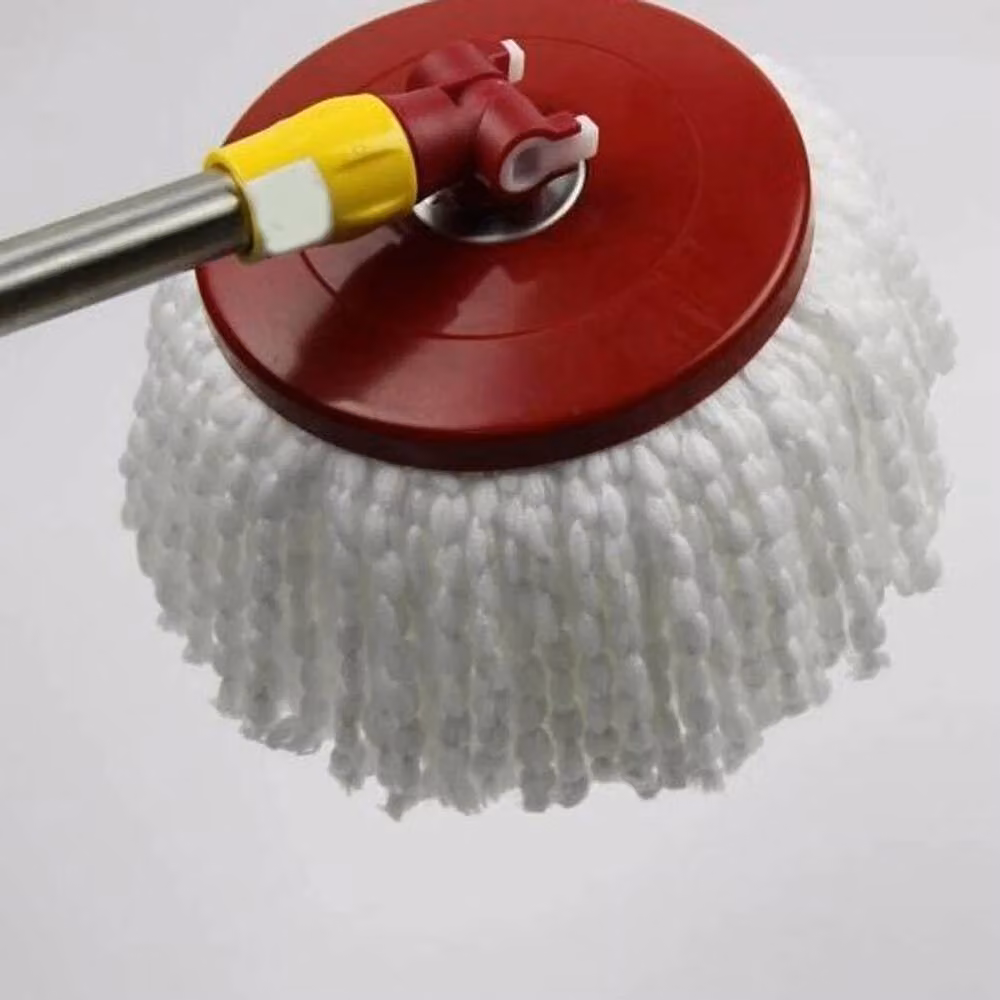 NESTLUNE 4x Spin Mop Head Refill Replacements in White – 2