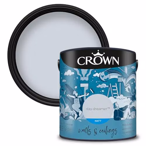 Crown Breatheasy Matt Emulsion Paint Day Dreamer Blue 2.5l – 2