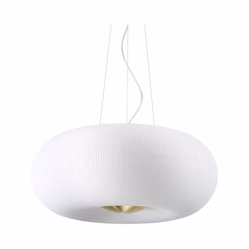 Ideal Lux Arizona 5 Light Round Suspended Ceiling Pendant in White