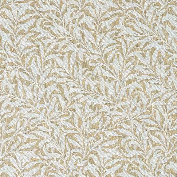 William Morris At Home Willow Bough Woven Fabric in Blue and Multicolour