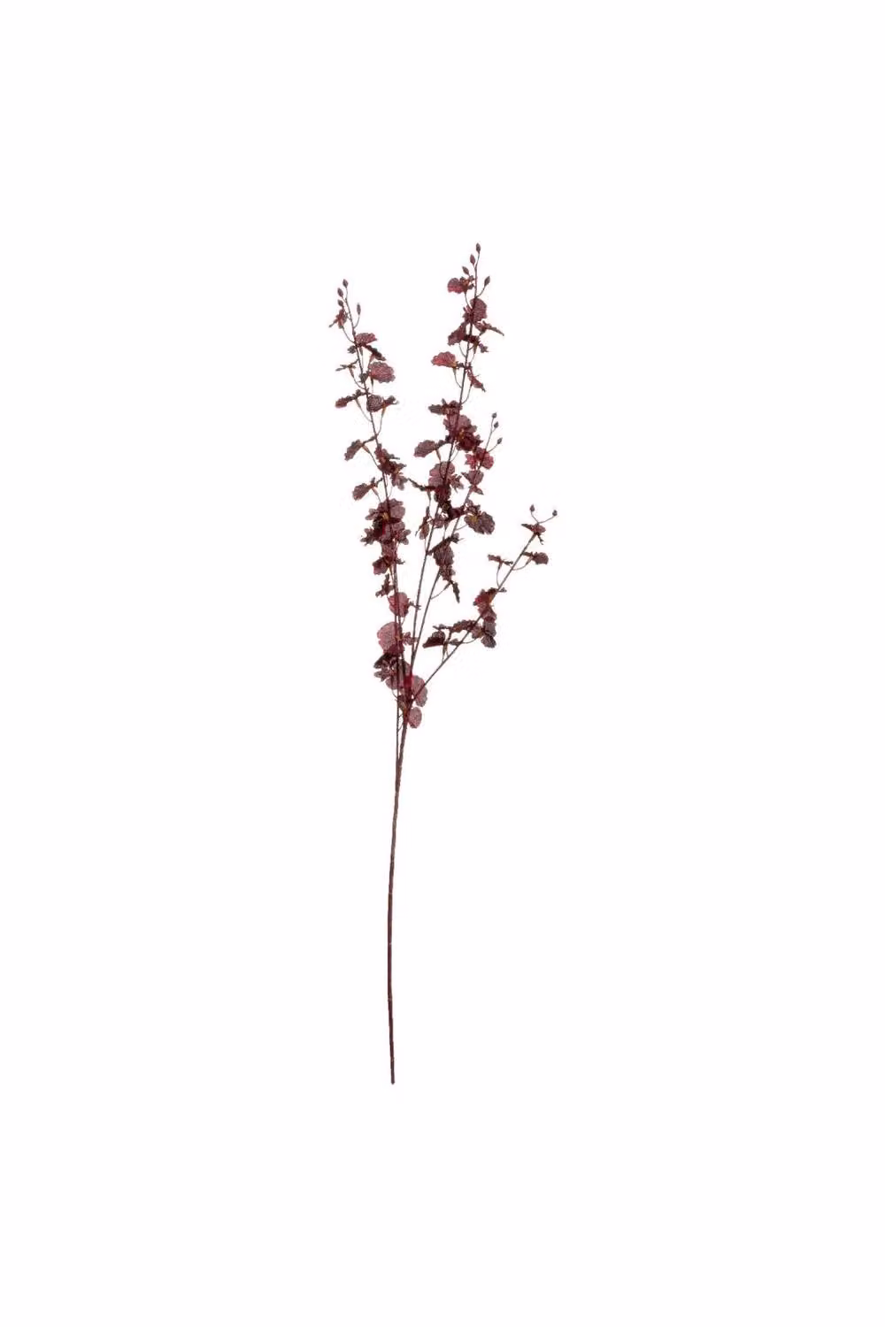 KDMD Deep Burgundy Orchid Spray in Red and Purple Floral Decor – 2
