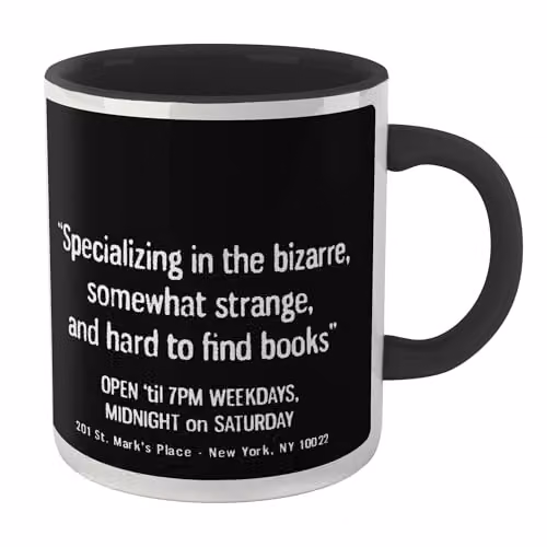 Zavvi Ghostbusters Ray's Occult Books Ceramic Mug in Black and Multicolour – 2