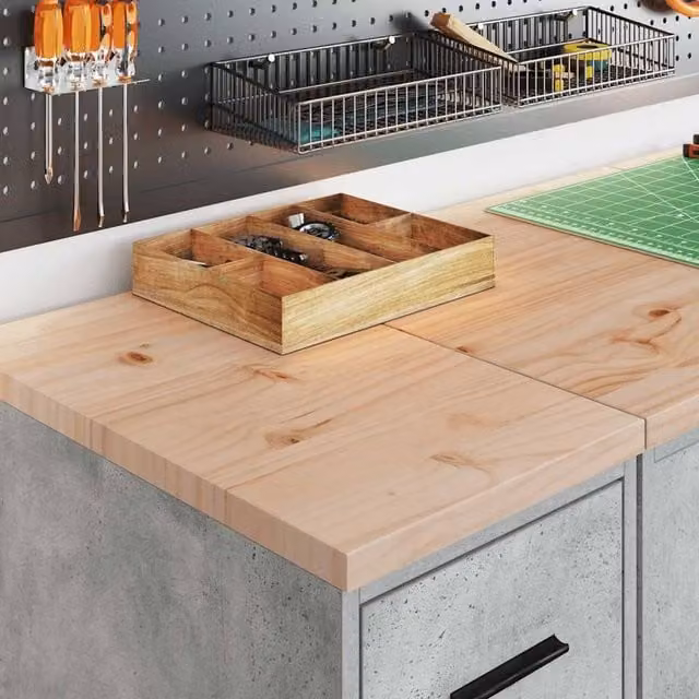 Berkfield Home Durable Garage Storage Cabinet in Concrete Grey, W/D/H: 30 x 51 x 85 cm – 1
