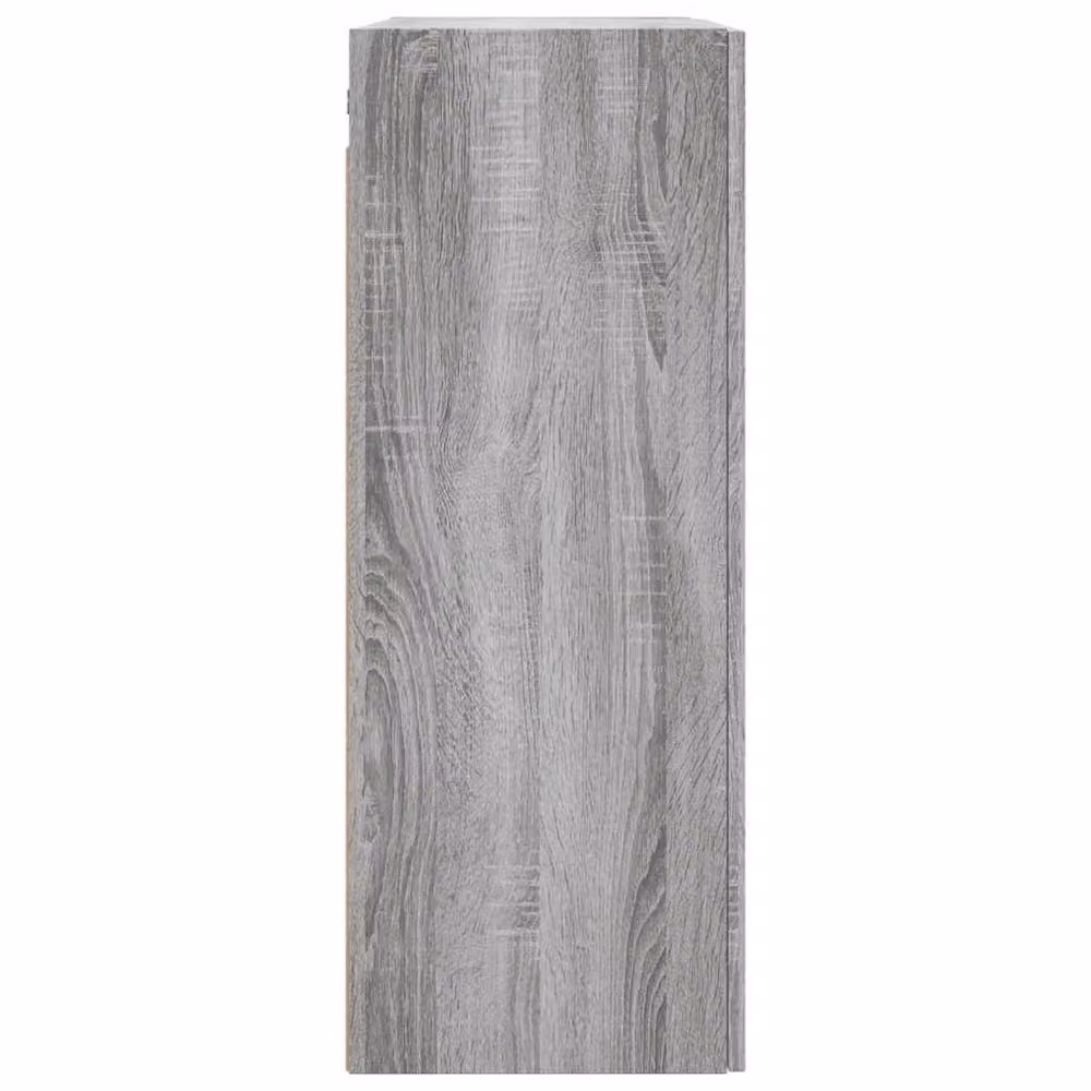 Berkfield Home Wall Mounted Cabinets, 2 Piece, Grey Sonoma, W: 69.5 cm, D: 34 cm, H: 90 cm – 4