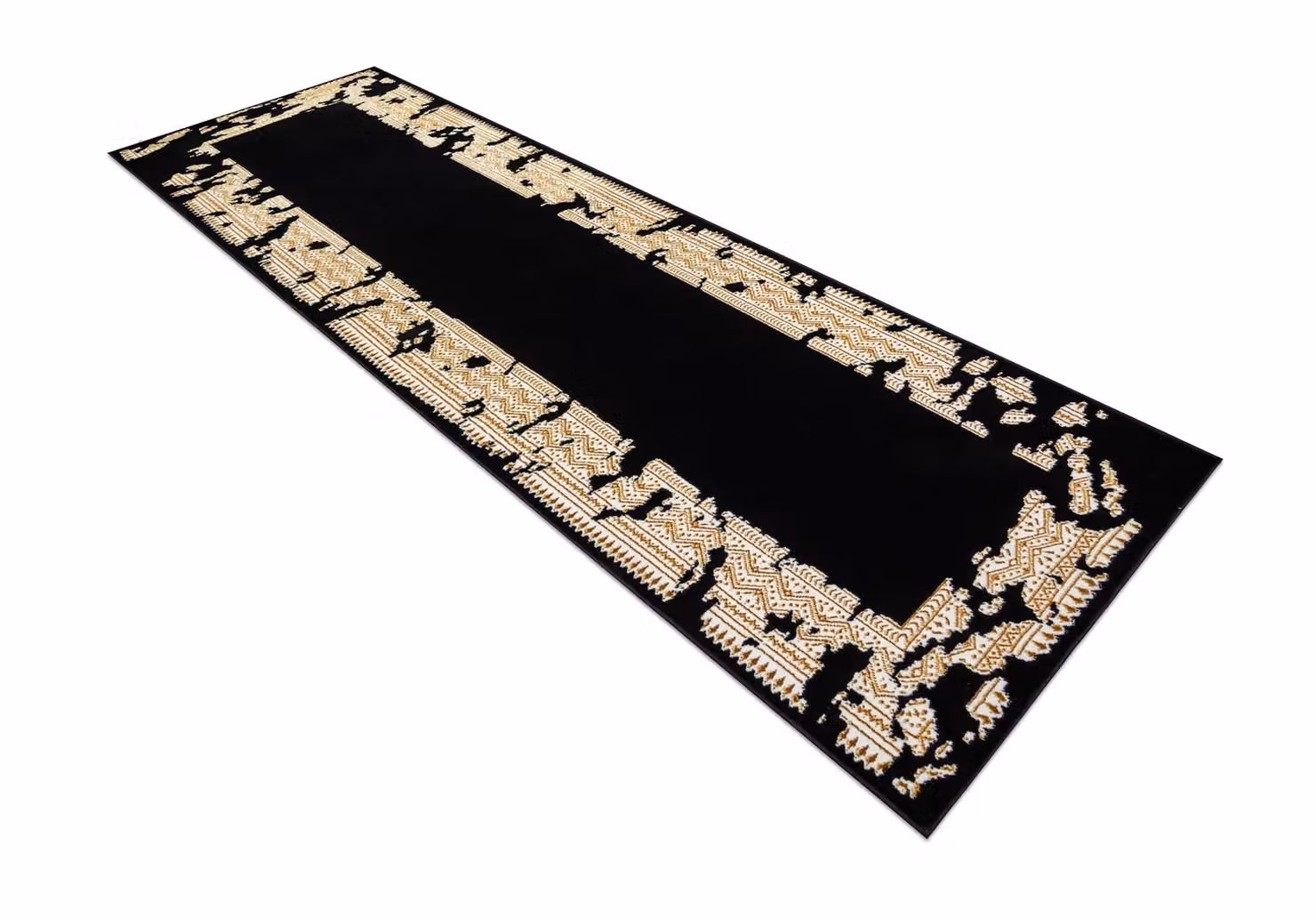 RugsX Allure Geometric Modern Runner in Black, W: 80 cm, L: 200 cm – 4