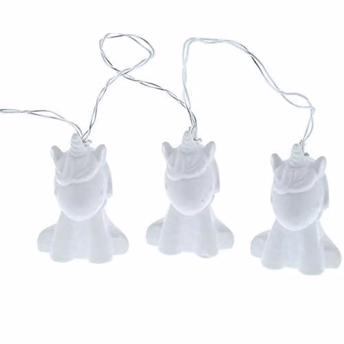 Fizz Creations Multicolour Unicorn Colour Changing LED String Lights – 5