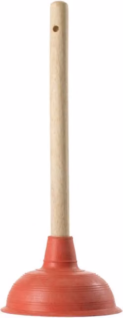 Buffalo Large Natural Rubber Plunger, Diameter: 14.5 cm