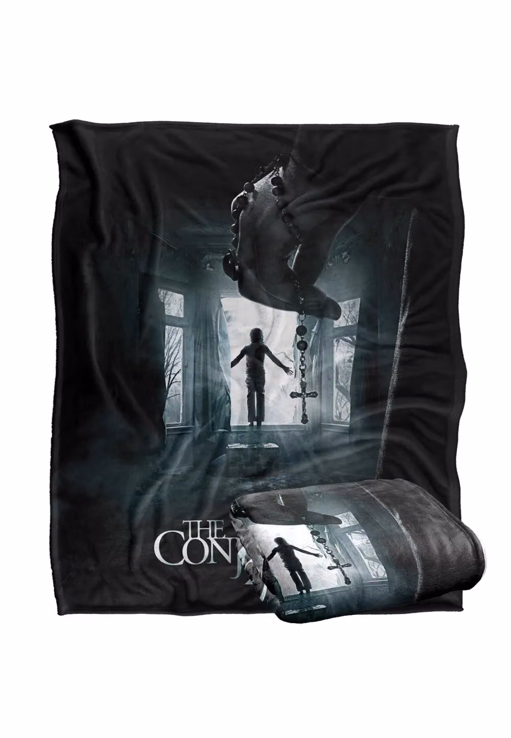 LOGOVISION The Conjuring 2 Super Soft Fleece Throw Blanket, Multicolour, W: 152 cm x D: 152 cm – 2