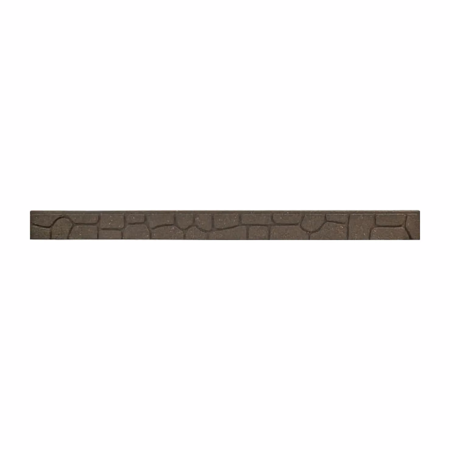 Primrose Brown Rubber Garden Edging Stone Border, 1 Pack – 2